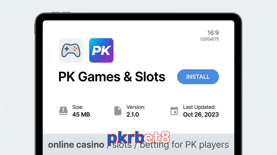 Game list for Pkrbet8 gameapk section